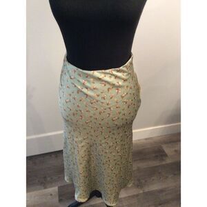 New NWT Altard' State Floral Sage Skirt Size Medium M (69.95)